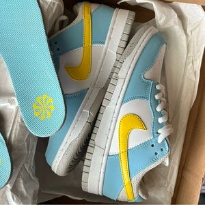Nike Kids' Sneakers in Blue and Yellow